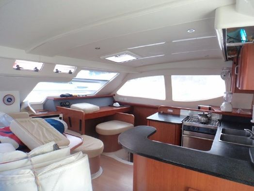 Used Sail Catamaran for Sale 2011 Leopard 46  Galley